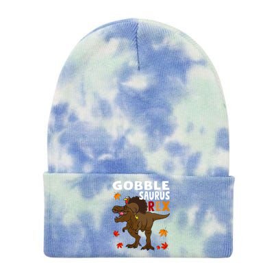 Thanksgiving Dinosaur Turkey Riding T Rex Boys Costume Meaningful Gift Tie Dye 12in Knit Beanie