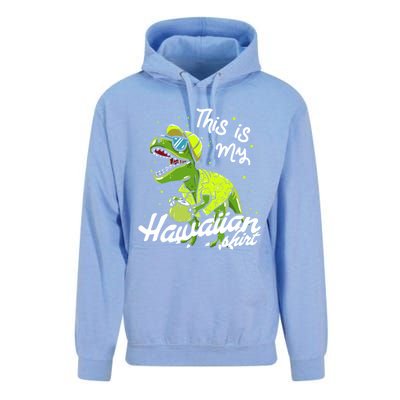 Tgiftrex Dinosaur This Is My Hawaiian Gift Unisex Surf Hoodie