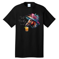 Talk Derby To Me Racing Horse Tall T-Shirt