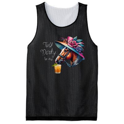 Talk Derby To Me Racing Horse Mesh Reversible Basketball Jersey Tank