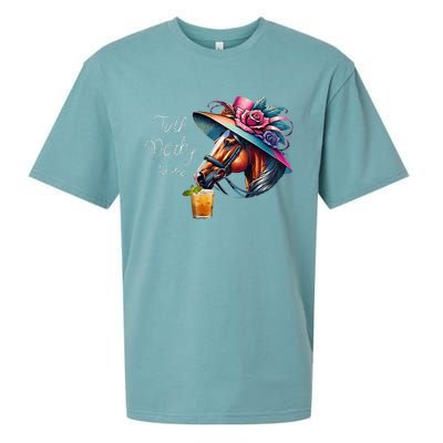 Talk Derby To Me Racing Horse Sueded Cloud Jersey T-Shirt