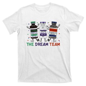 The Dream Team Retro Groovy B52 Nurse Medical Nursing Psych T-Shirt