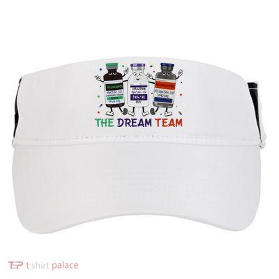 The Dream Team Retro Groovy B52 Nurse Medical Nursing Psych Adult Drive Performance Visor