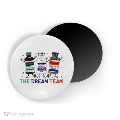 The Dream Team Retro Groovy B52 Nurse Medical Nursing Psych Magnet