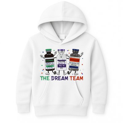 The Dream Team Retro Groovy B52 Nurse Medical Nursing Psych Kids Hoodie