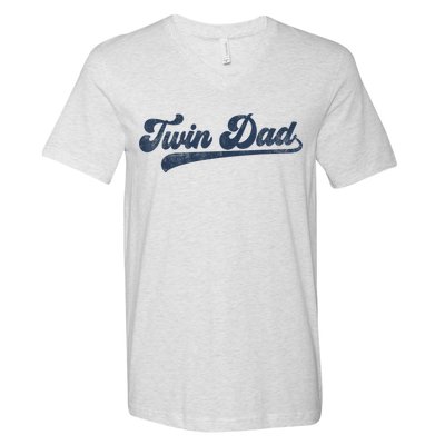 Twin Dad V-Neck T-Shirt