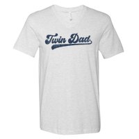 Twin Dad V-Neck T-Shirt