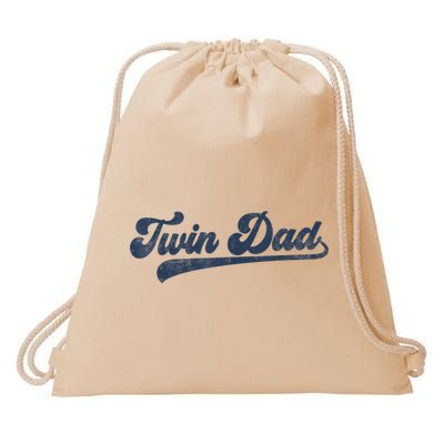 Twin Dad Drawstring Bag