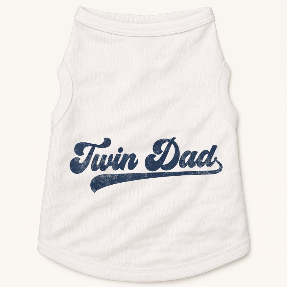 Twin Dad Doggie Tank