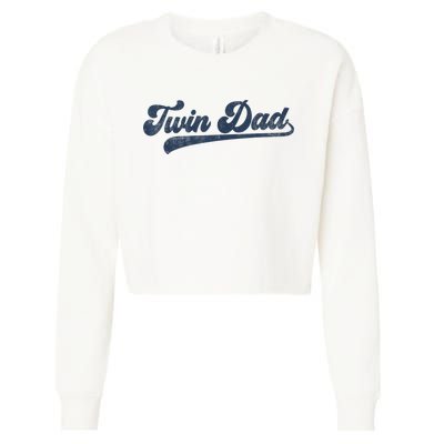 Twin Dad Cropped Pullover Crew