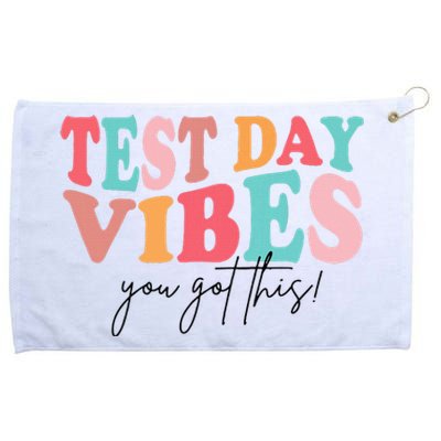 Test Day Teacher Grommeted Golf Towel