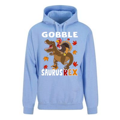 Thanksgiving Dinosaur Turkey Riding T Rex Boys Costume Great Gift Unisex Surf Hoodie