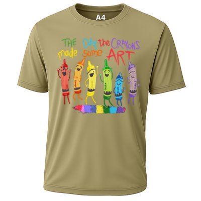 The Day The Crayons Made Some ART Teacher Art Performance Shirt