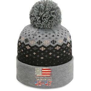 Trump Dance Troll Qr Funny President Trump Dance Code The Baniff Cuffed Pom Beanie