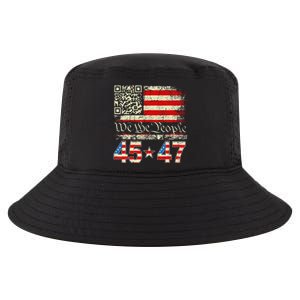 Trump Dance Troll Qr Funny President Trump Dance Code Cool Comfort Performance Bucket Hat