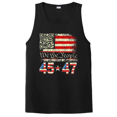 Trump Dance Troll Qr Funny President Trump Dance Code PosiCharge Competitor Tank