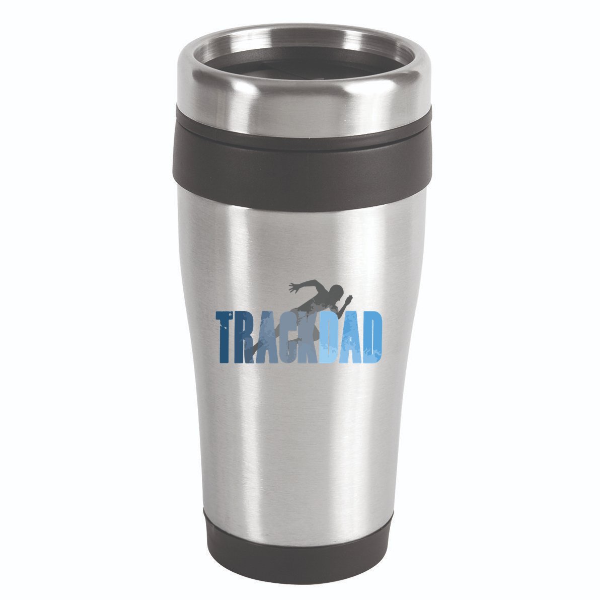Track Dad Track Field Runner Cross Country Running Father 16oz Travel Tumbler