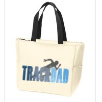 Track Dad Track Field Runner Cross Country Running Father Zip Tote Bag
