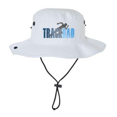Track Dad Track Field Runner Cross Country Running Father Bucket Hat