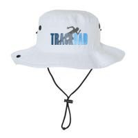 Track Dad Track Field Runner Cross Country Running Father Bucket Hat