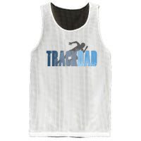 Track Dad Track Field Runner Cross Country Running Father Mesh Reversible Basketball Jersey Tank