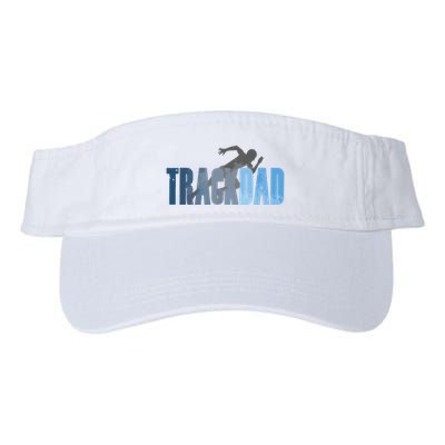 Track Dad Track Field Runner Cross Country Running Father Visor