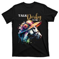 Talk Derby To Me Funny Racing Horse T-Shirt