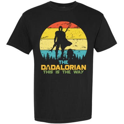 The Dadalorian This Is The Way Funny Dad Movie Spoof Garment-Dyed Heavyweight T-Shirt