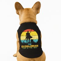 The Dadalorian This Is The Way Funny Dad Movie Spoof Doggie Tank