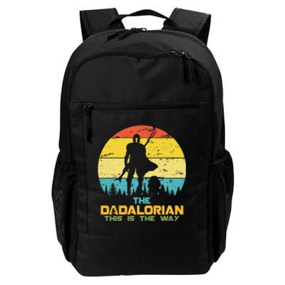 The Dadalorian This Is The Way Funny Dad Movie Spoof Daily Commute Backpack