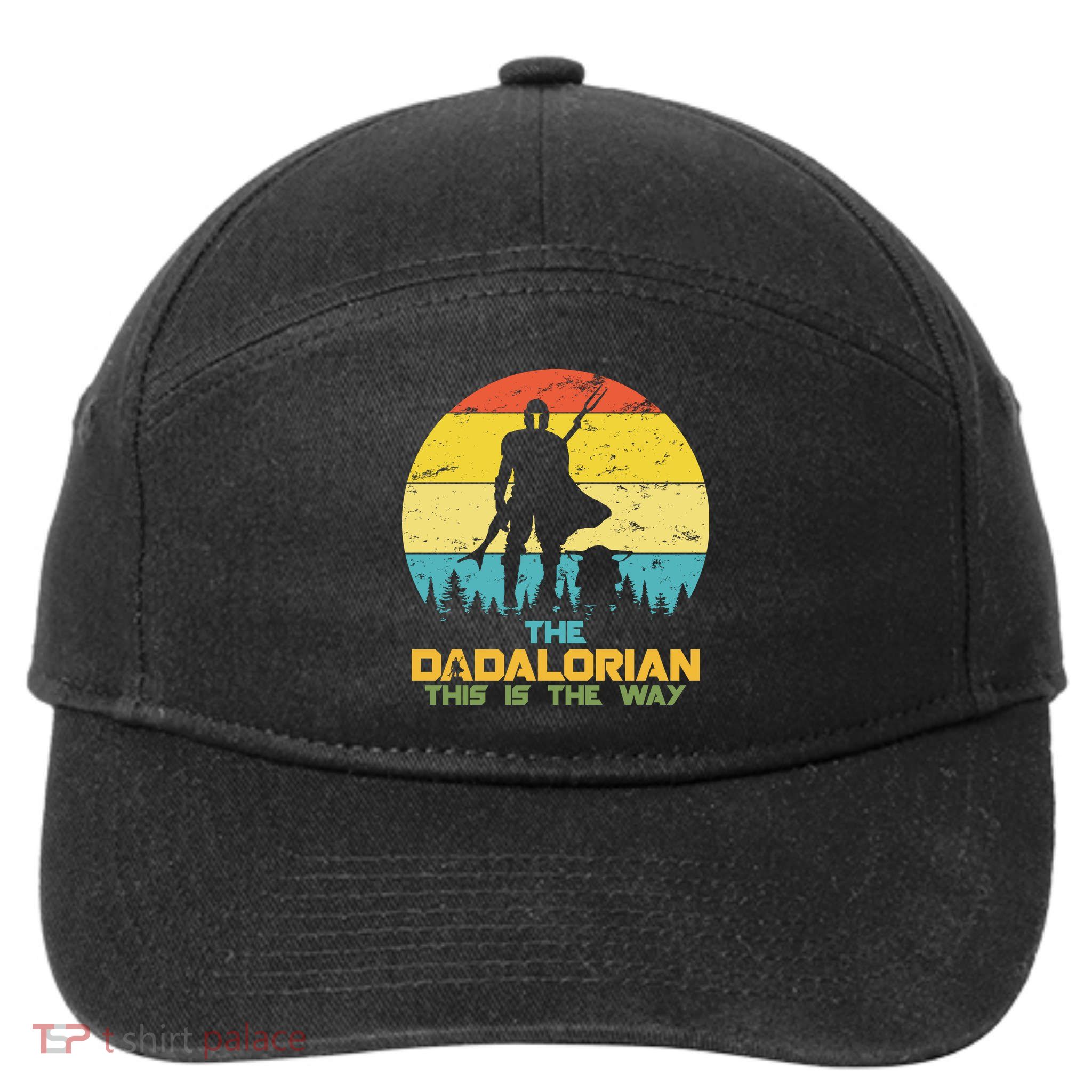 The Dadalorian This Is The Way Funny Dad Movie Spoof 7-Panel Snapback Hat