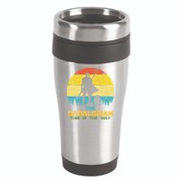 The Dadalorian This Is The Way Funny Dad Movie Spoof 16oz Travel Tumbler