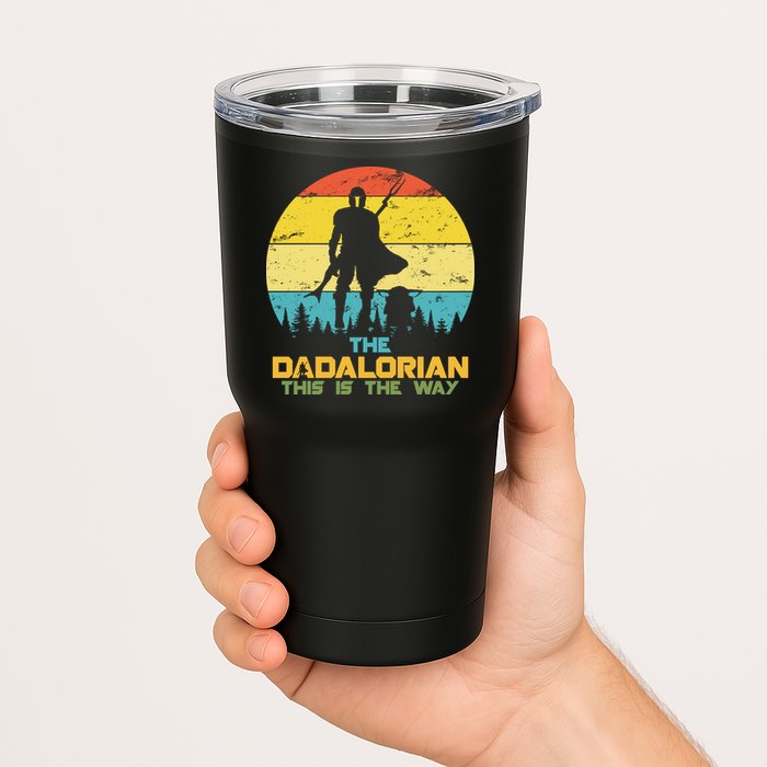 The Dadalorian This Is The Way Funny Dad Movie Spoof Tumbler