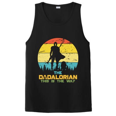 The Dadalorian This Is The Way Funny Dad Movie Spoof PosiCharge Competitor Tank