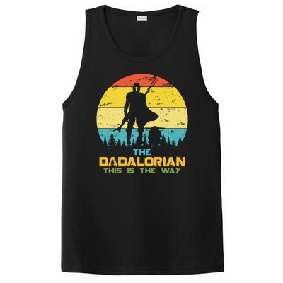 The Dadalorian This Is The Way Funny Dad Movie Spoof PosiCharge Competitor Tank