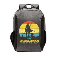 The Dadalorian This Is The Way Funny Dad Movie Spoof Vector Backpack