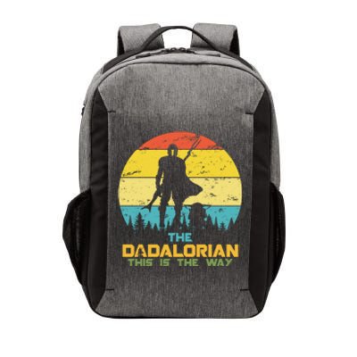 The Dadalorian This Is The Way Funny Dad Movie Spoof Vector Backpack