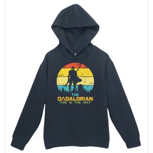 The Dadalorian This Is The Way Funny Dad Movie Spoof Urban Pullover Hoodie