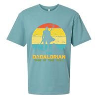 The Dadalorian This Is The Way Funny Dad Movie Spoof Sueded Cloud Jersey T-Shirt