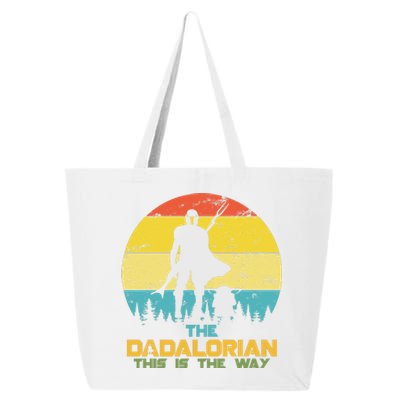 The Dadalorian This Is The Way Funny Dad Movie Spoof 25L Jumbo Tote