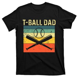 TeeBall Dad Tee Fathers Day Baseball Dad T-Shirt