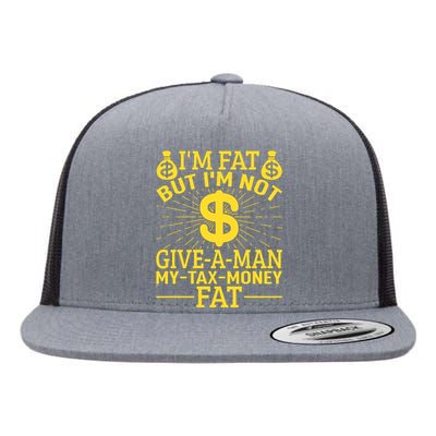 Tax Day T Flat Bill Trucker Hat