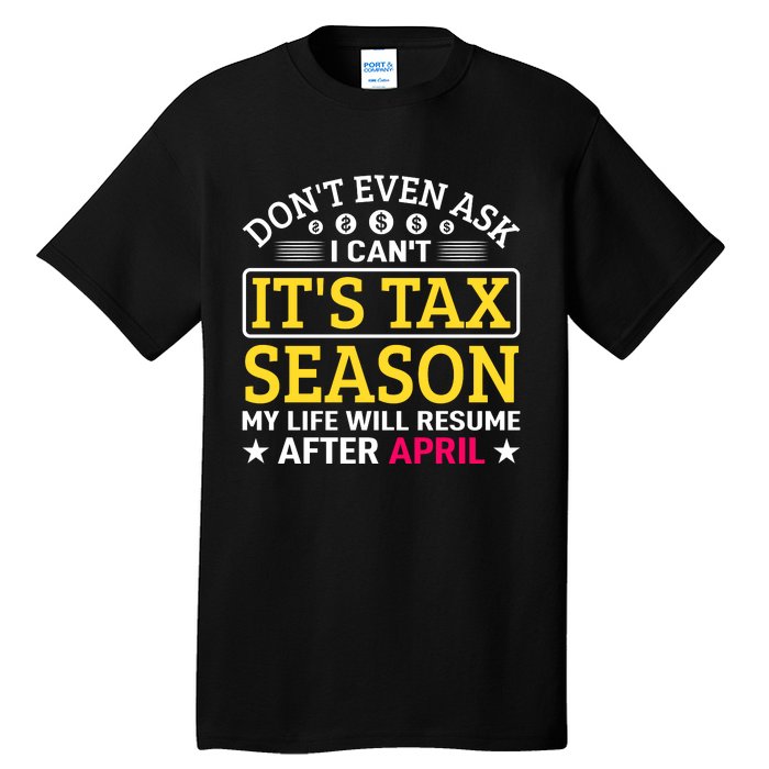 Tax Day T Tall T-Shirt