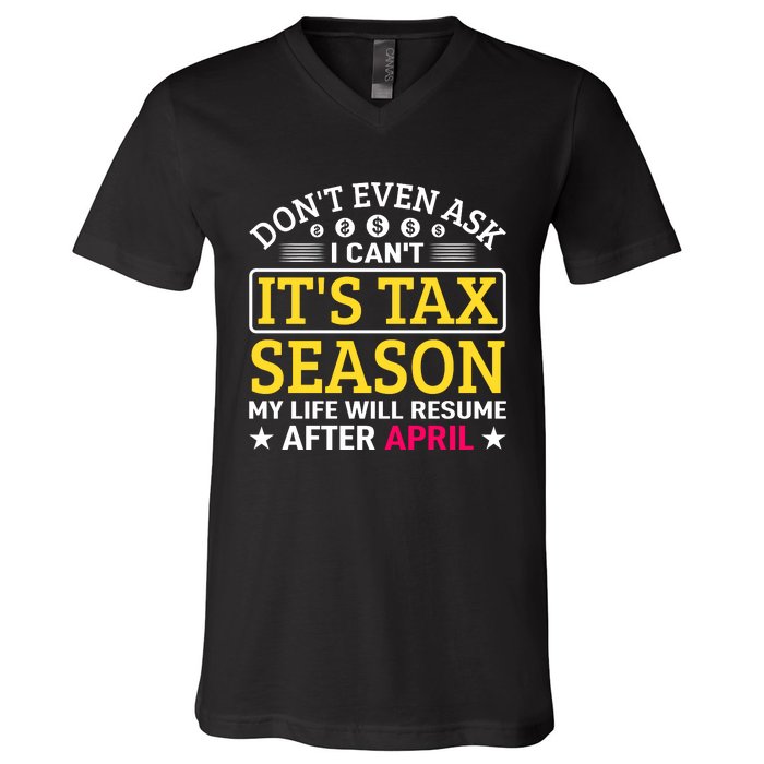 Tax Day T V-Neck T-Shirt