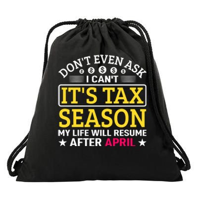 Tax Day T Drawstring Bag