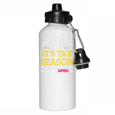 Tax Day T Aluminum Water Bottle 