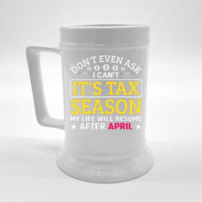 Tax Day T Beer Stein