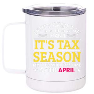 Tax Day T 12 oz Stainless Steel Tumbler Cup