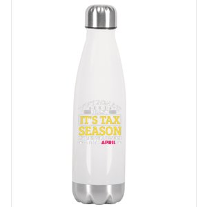 Tax Day T Stainless Steel Insulated Water Bottle