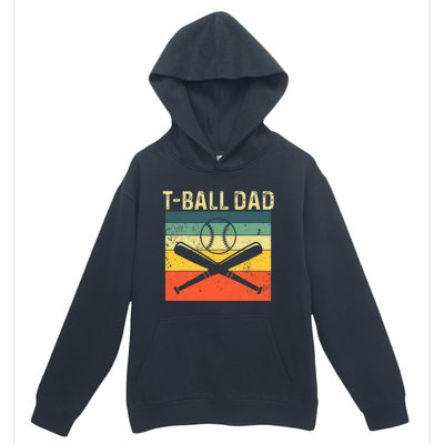 TBall Dad TeeBall Dad Tee Fathers Day Baseball Dad Urban Pullover Hoodie